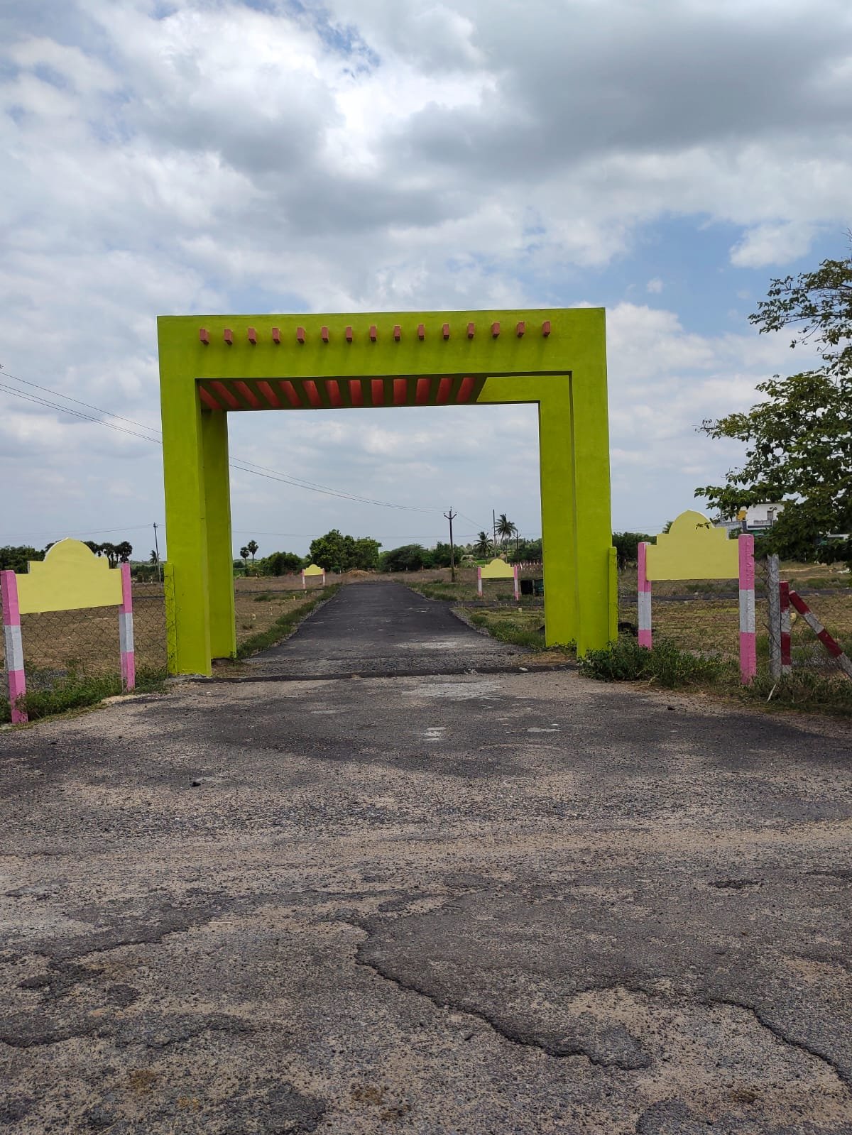 Om Shakthi Nagar Entrance Arch